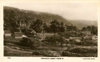 Rievaulx Abbey from North